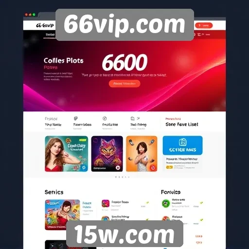 Análise da interface do usuário do 66vip.com